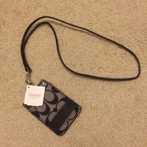 NWT Coach Card Holder Wallet